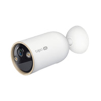 Tapo C460 4K MagCam wire-free security camera, front lens detail view