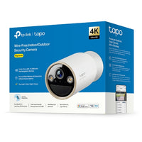 Tapo C460 4K MagCam wire-free security camera retail packaging box, TP-Link Tapo Wire-Free Indoor/Outdoor Security Camera 4K Ultra HD