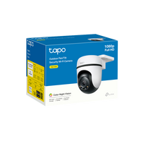 Tapo C500 outdoor pan and tilt security Wi-Fi camera retail packaging box, 1080p Full HD