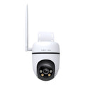 Tapo C501GW 4G LTE pan and tilt camera, front view with antenna