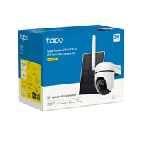 Tapo C615G KIT retail packaging box, Solar-Powered Pan/Tilt 4G LTE Security Camera Kit, 2K Resolution