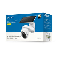 Tapo C660 KIT retail packaging box, Solar-Powered Pan/Tilt Security Camera Kit, 4K Ultra HD