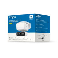 Tapo C710 retail packaging box, Outdoor Pan/Tilt Security Floodlight Camera, 2K Resolution
