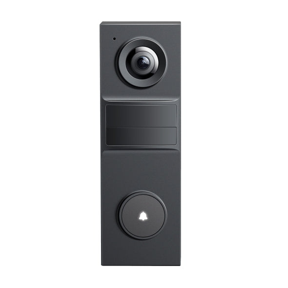 Tapo TD20 2K battery video doorbell mini, all-black, front view