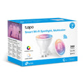 Tapo L630 smart Wi-Fi spotlight, 2-pack — retail packaging showing 2 PCS
