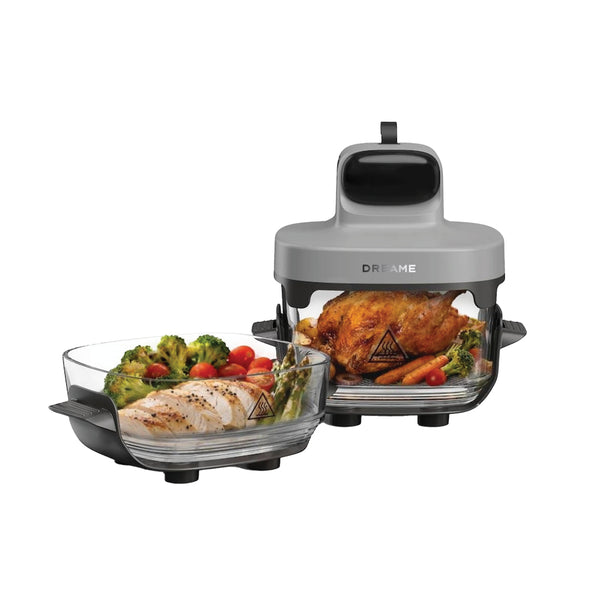 Dreame Tasti 5-in-1 Glass Air Fryer Grey | PT60_GREY