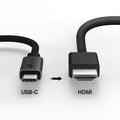 TP-Link UA520C USB Type-C to HDMI Adapter — detail view of USB-C and HDMI connector ends