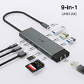 TP-Link UH9120C USB Type-C 9 in 1 Hub — hero shot labelled 9-in-1