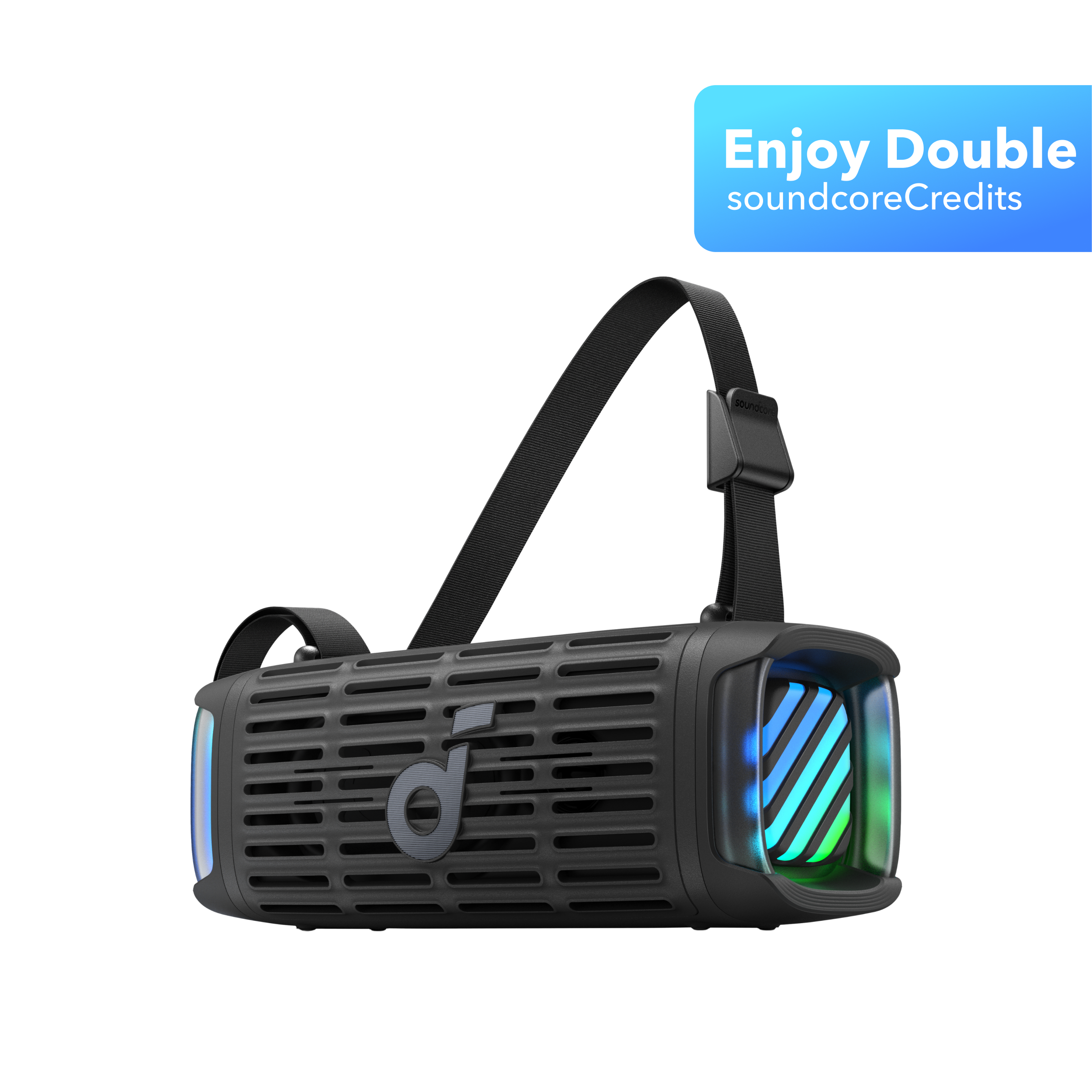 soundcore Boom 3i Adventure Set Bluetooth Speaker, Black - official product image