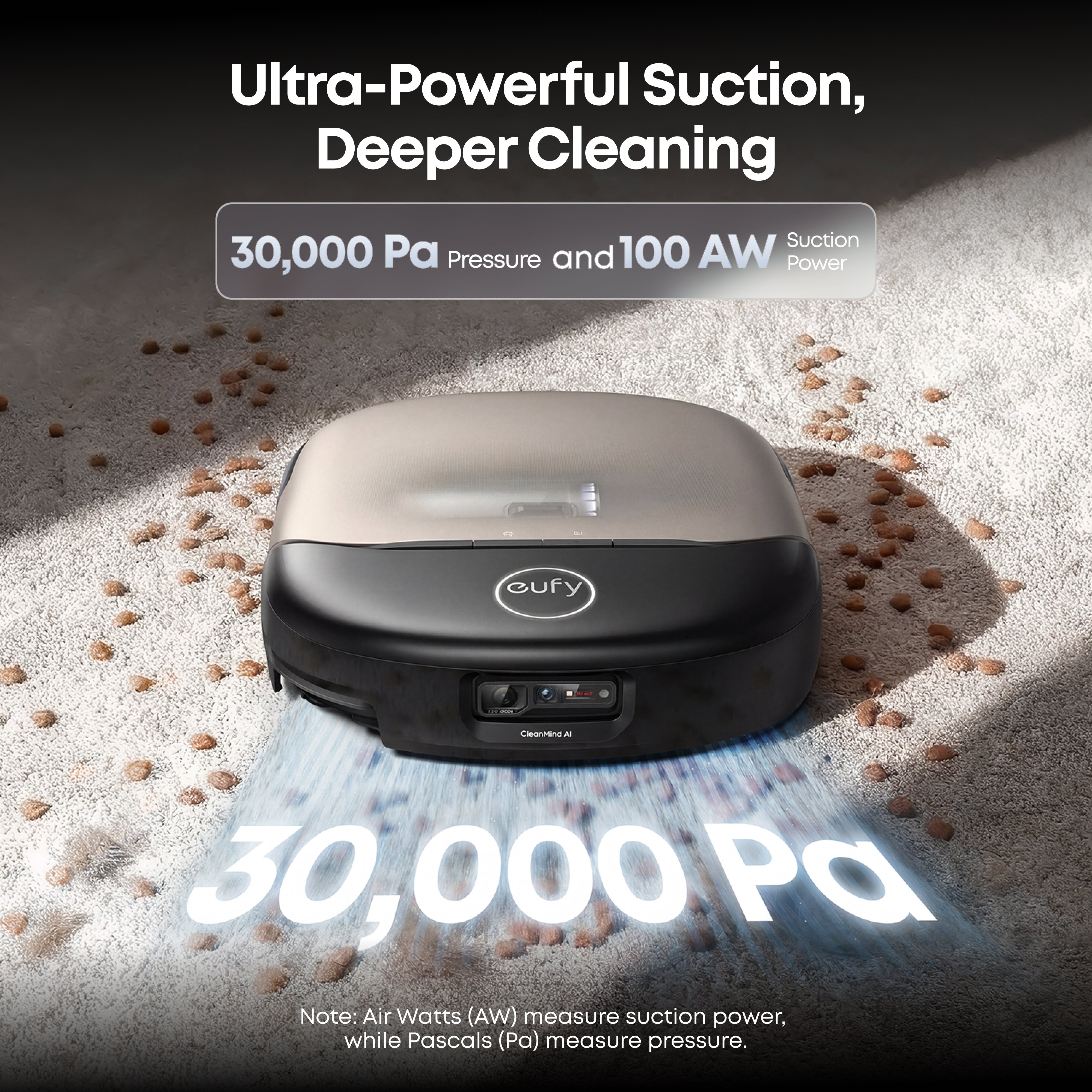 eufy Omni S2 Robot Vacuum & Mop, Black - official product image