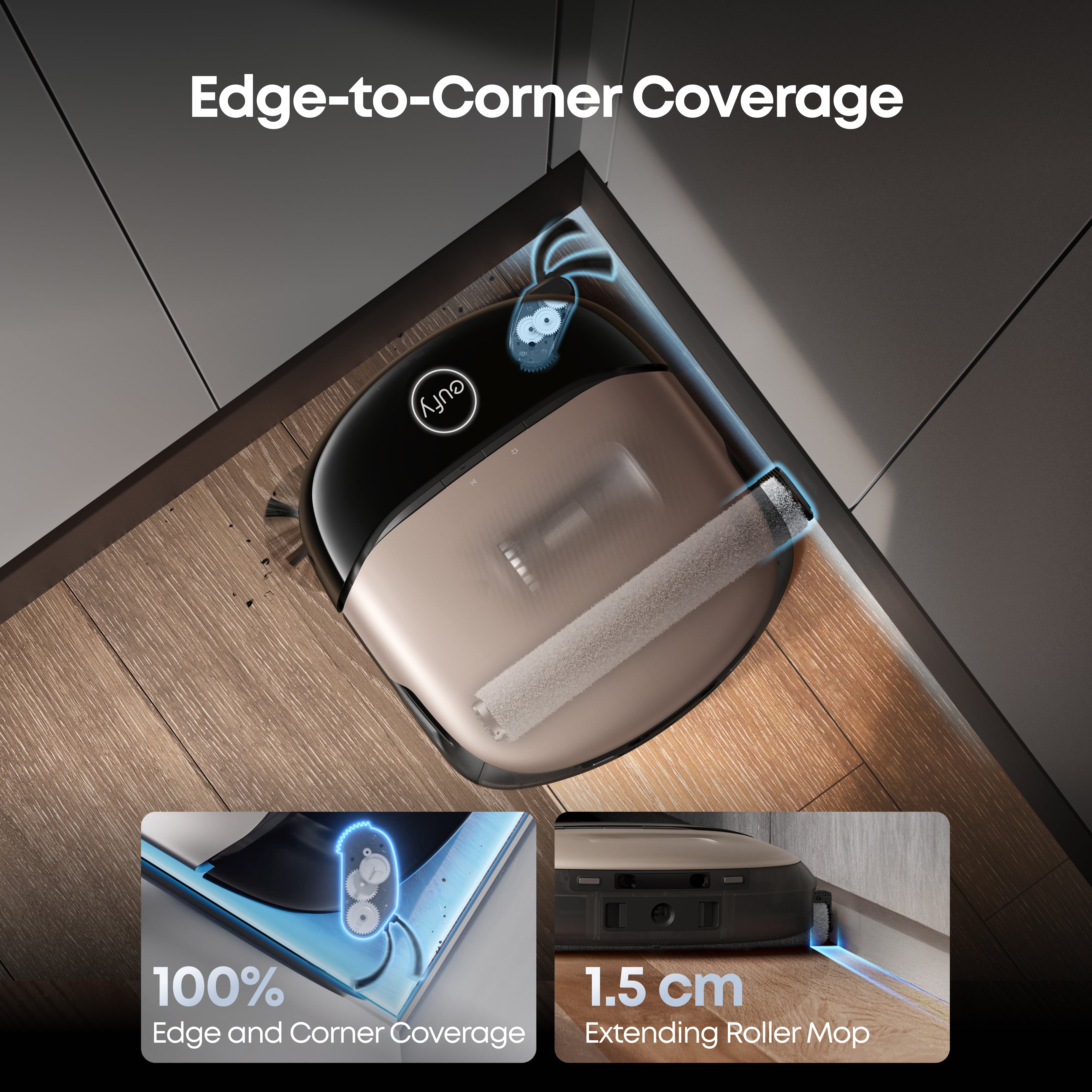 eufy Omni S2 Robot Vacuum & Mop, Black - official product image