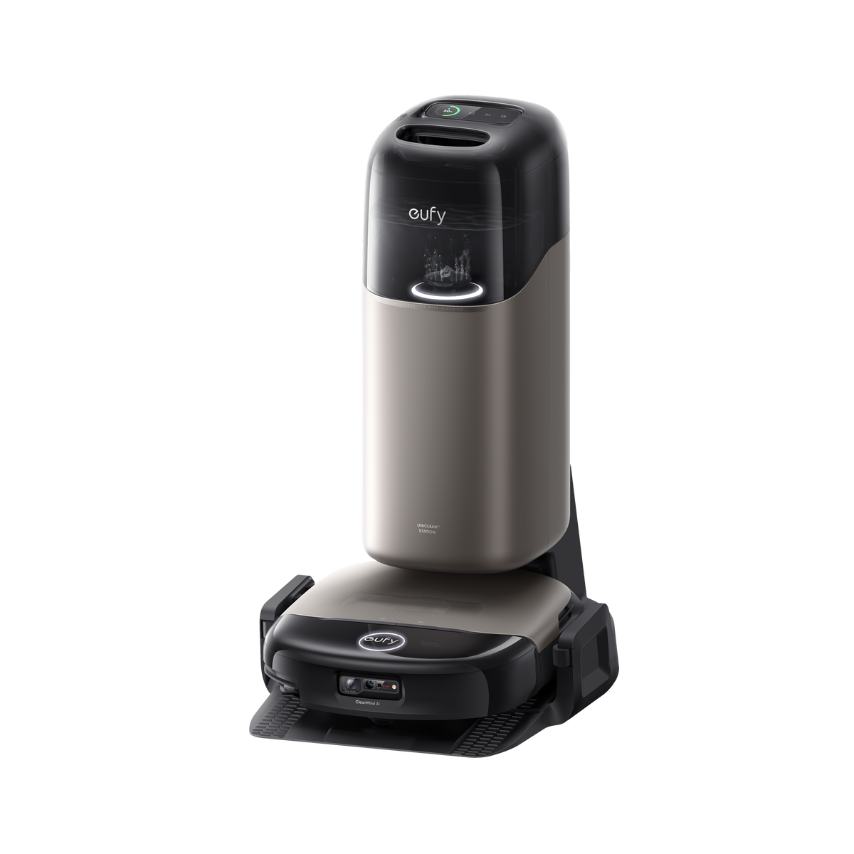 eufy Omni S2 Robot Vacuum & Mop, Black - official product image