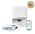 eufy Omni C28 Robot Vacuum & Mop with Extra Dust Bags, White - official product image