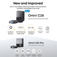 eufy X10 Pro Omni Robot Vacuum & Mop Ultimate Bundle, White - official product image