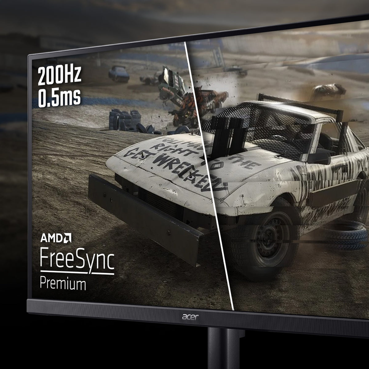 Acer Nitro KG241Y X3 23.8" Full HD 200Hz VA Gaming Monitor | UM.QX1EE.315
