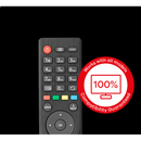 Telefunken TV Replacement Remote Control (Vestel TV's)