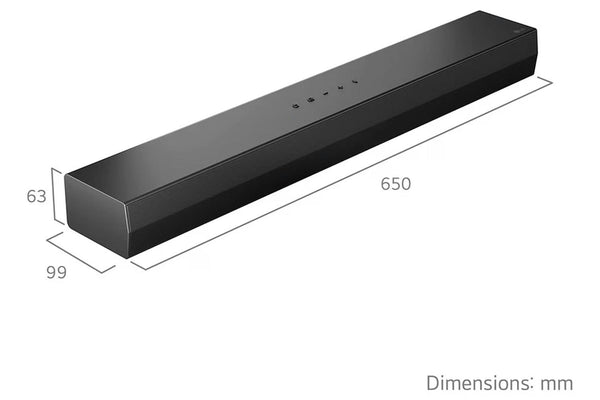 LG US20A 2.0 Channel Soundbar 50 W | US20A.AGBRLLK