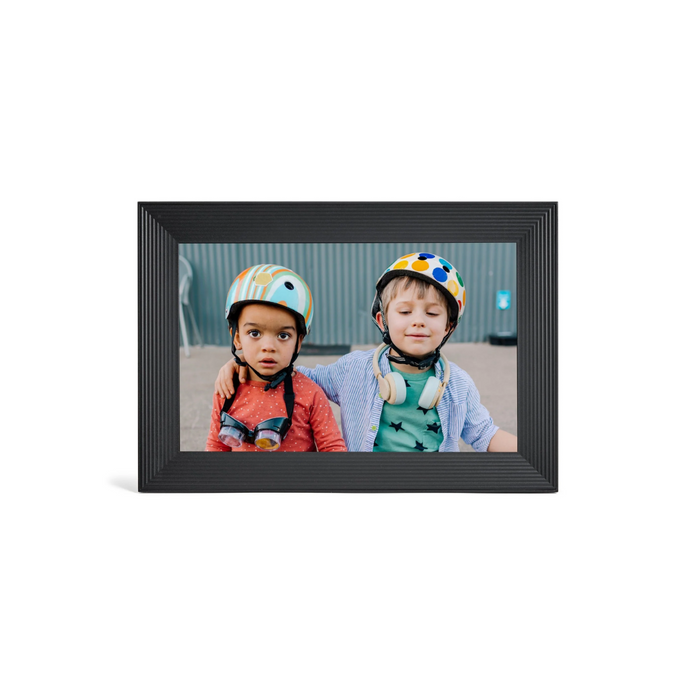 AURA Carver 10.1" WiFi Digital Photo Frame - Gravel | UKA900-BLK