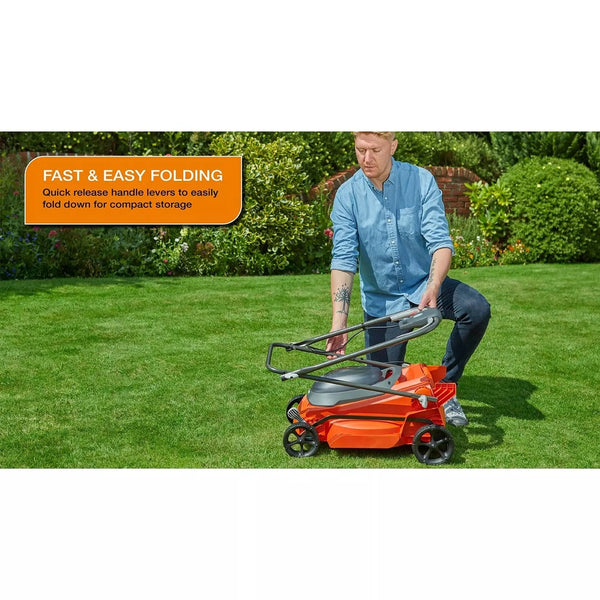 Flymo 36V EasiStore 380R Cordless Lawnmower Kit | 970538501 Flymo Lawnmower Euronics Ireland
