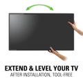 SANUS Slim Full-Motion TV Wall Mount 40"-80" - official product image