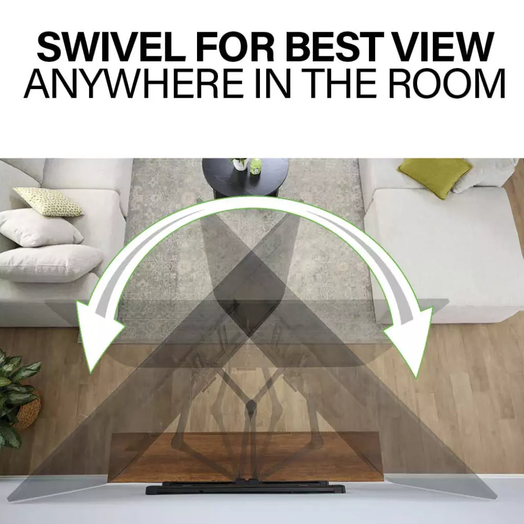 SANUS Advanced Full-Motion 4D + Shift TV Wall Mount 42"-90" - official product image