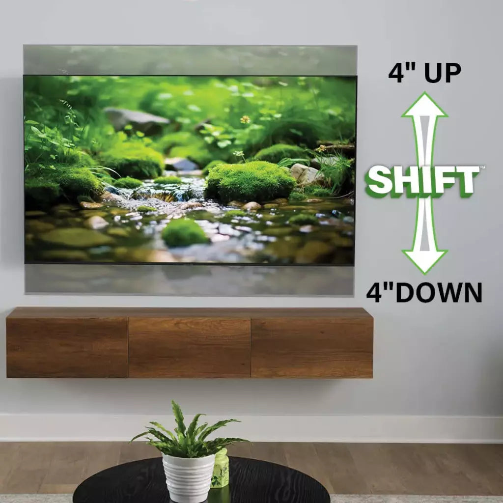 SANUS Advanced Full-Motion 4D + Shift TV Wall Mount 42"-90" - official product image