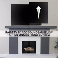 SANUS Advanced Full-Motion 4D + Shift TV Wall Mount 42"-90" - official product image