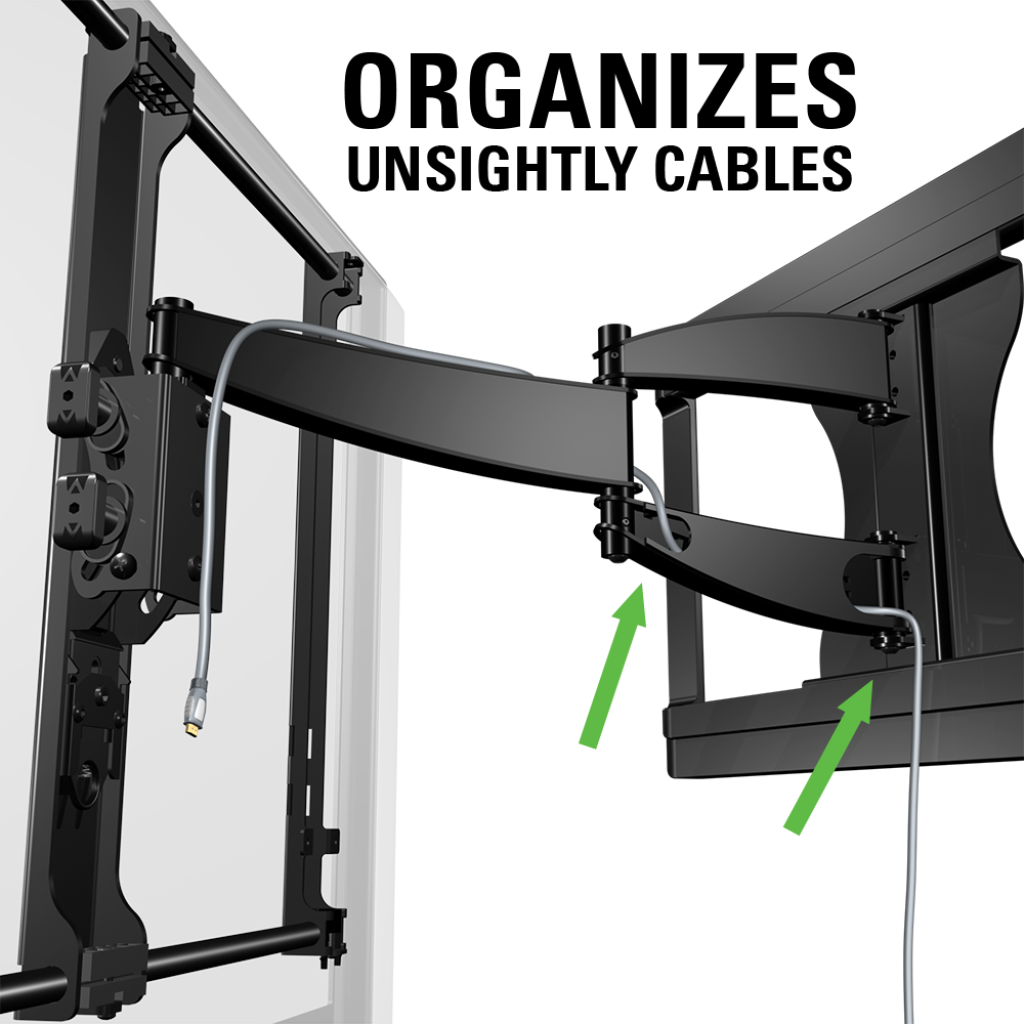 SANUS Full-Motion TV Wall Mount 37"-55" - official product image