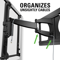 SANUS Full-Motion TV Wall Mount 37"-55" - official product image