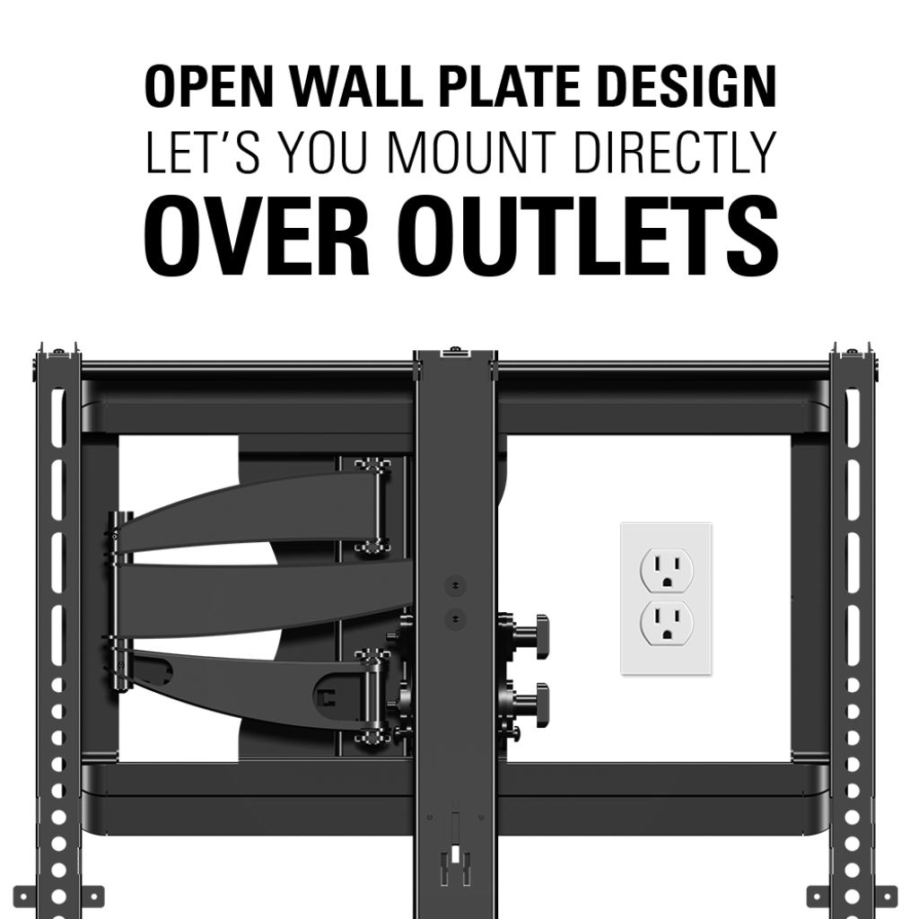 SANUS Full-Motion TV Wall Mount 37"-55" - official product image
