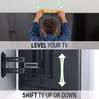 SANUS Advanced Full-Motion 4D + Shift TV Wall Mount 32"-65" - official product image