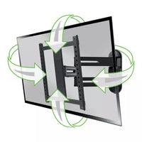 SANUS Advanced Full-Motion 4D + Shift TV Wall Mount 32"-65" - official product image