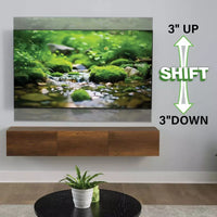 SANUS Advanced Full-Motion 4D + Shift TV Wall Mount 32"-65" - official product image