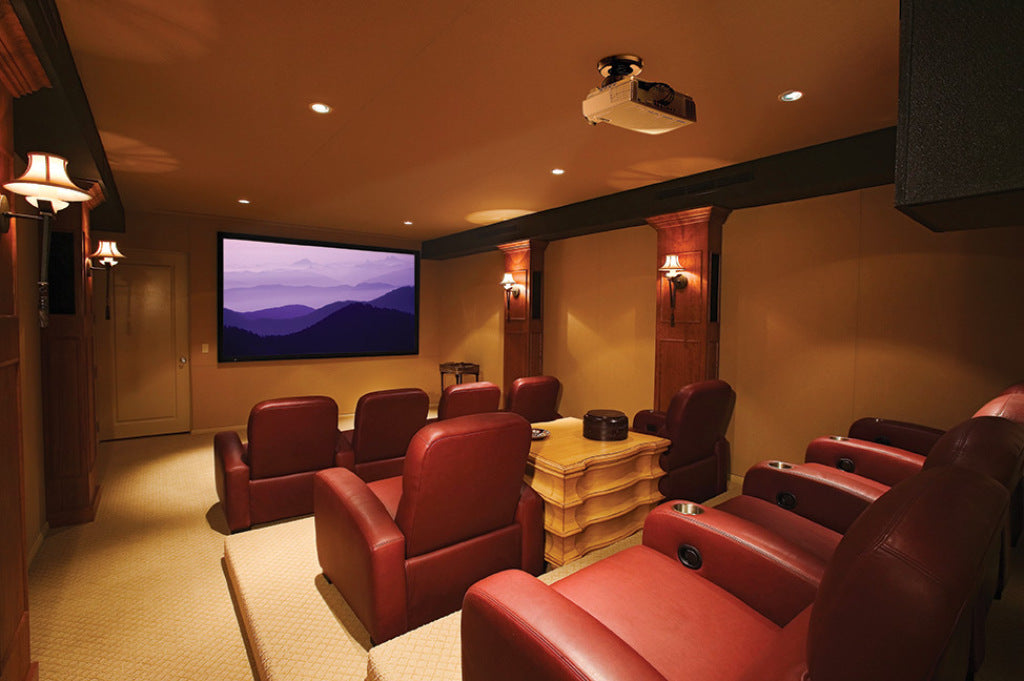 SANUS Tilt & Swivel Projector Ceiling Mount - official product image