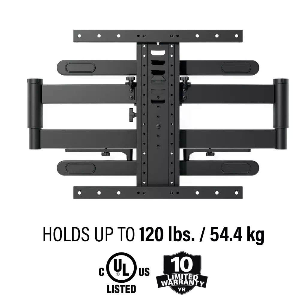 SANUS Outdoor Premium Full-Motion TV Wall Mount 40"-85" - official product image