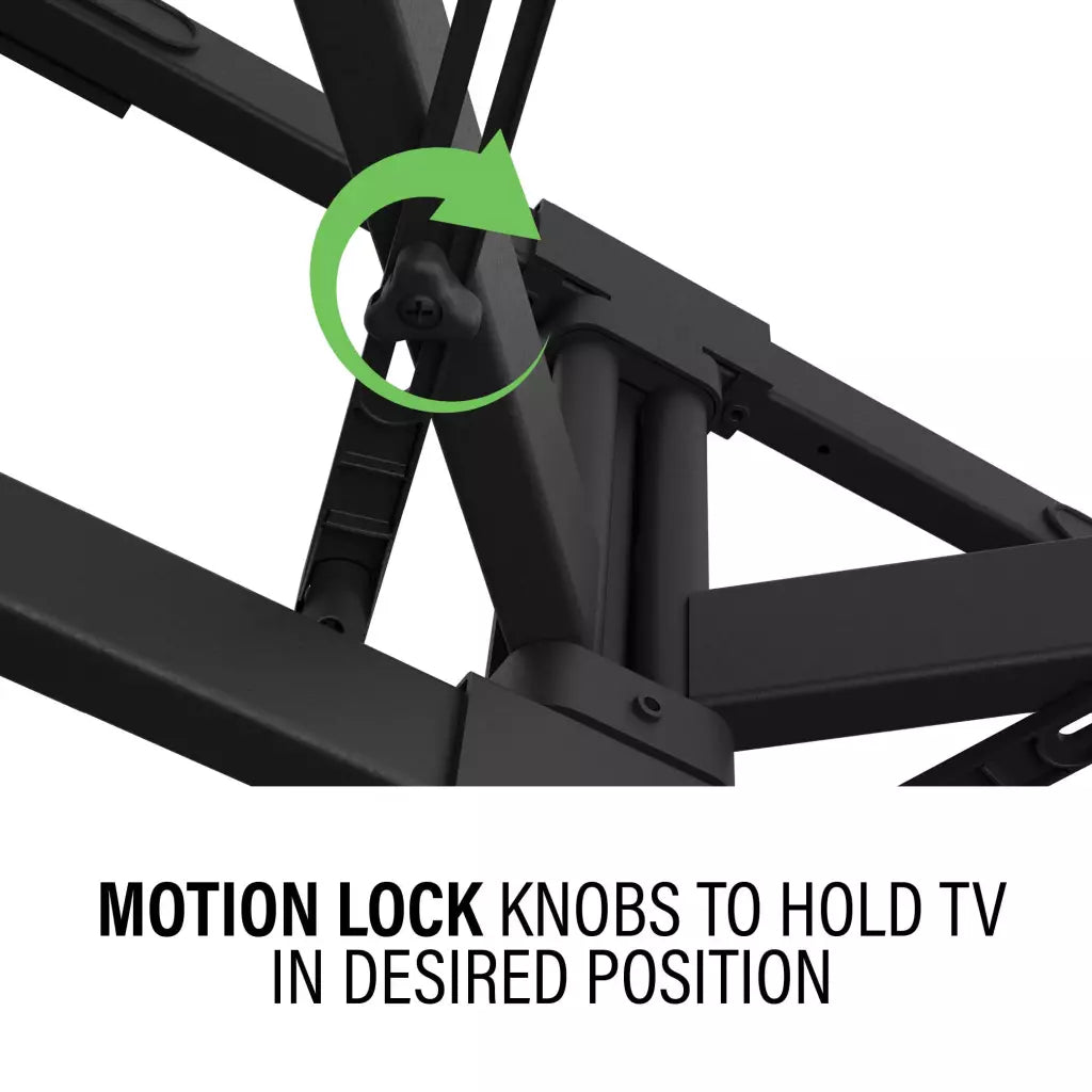 SANUS Outdoor Premium Full-Motion TV Wall Mount 40"-85" - official product image