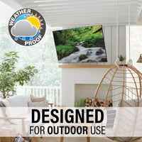 SANUS Outdoor Premium Full-Motion TV Wall Mount 40"-85" - official product image