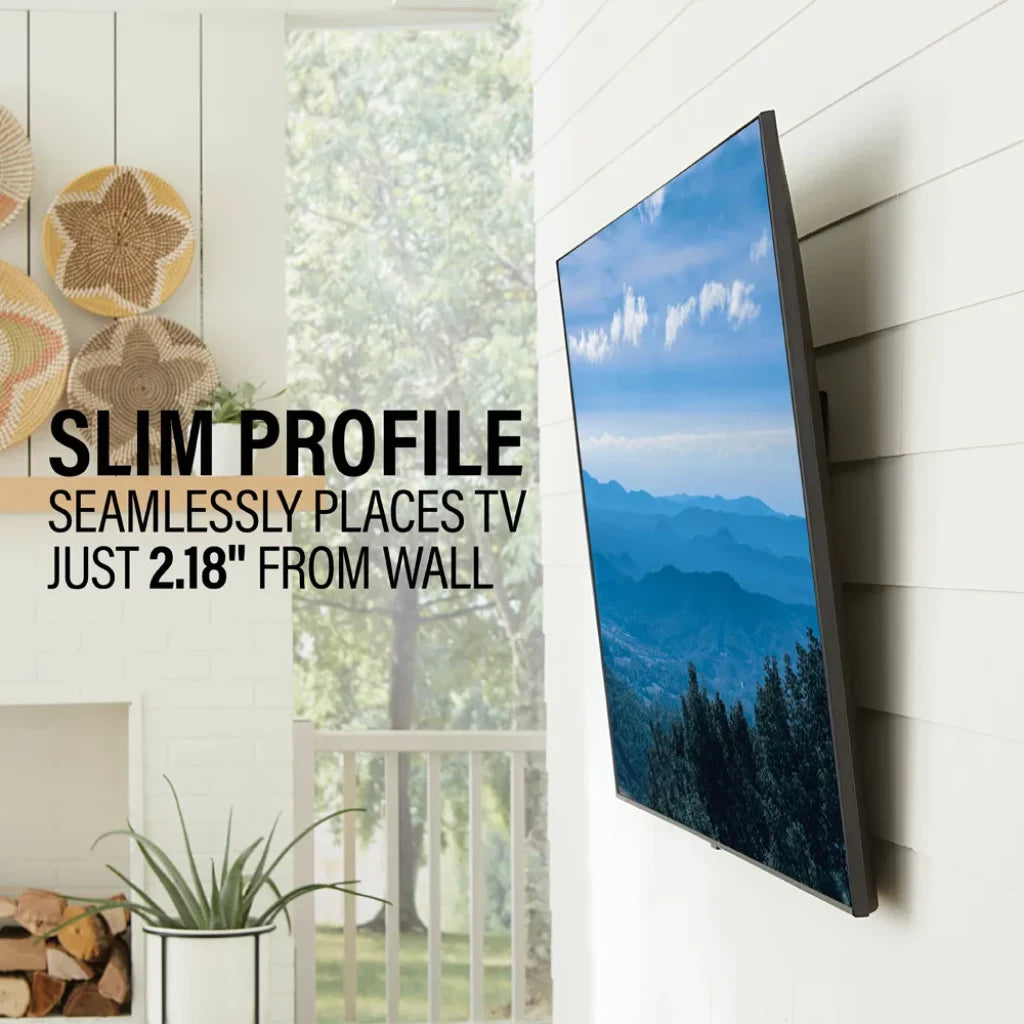 SANUS Outdoor Premium Tilting TV Wall Mount 37"-95" - official product image