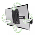 SANUS Advanced Full-Motion 4D + Shift TV Wall Mount 19"-43" - official product image