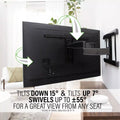 SANUS Advanced XL Full-Motion TV Wall Mount 65"-100" - official product image
