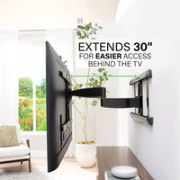 SANUS Advanced XL Full-Motion TV Wall Mount 65"-100" - official product image