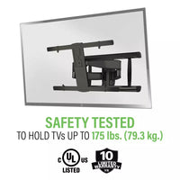 SANUS Advanced XL Full-Motion TV Wall Mount 65"-100" - official product image
