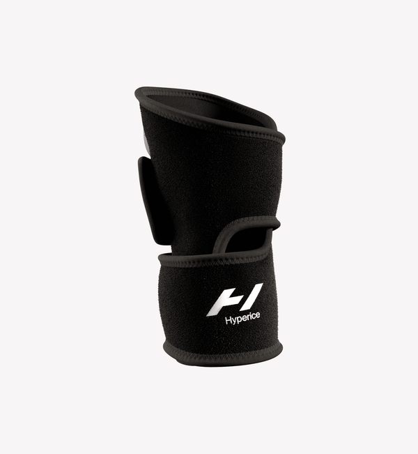 Hyperice Venom 2 Leg black wrap — alternate angle