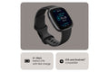 Fitbit Versa 4 - Fitness Smartwatch with GPS, NFC Payments & 40+ Exercise Modes - Black/Graphite | 79-FB523BKBK