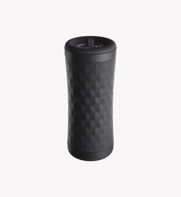 Hyperice Vyper 3 black foam roller — alternate angle