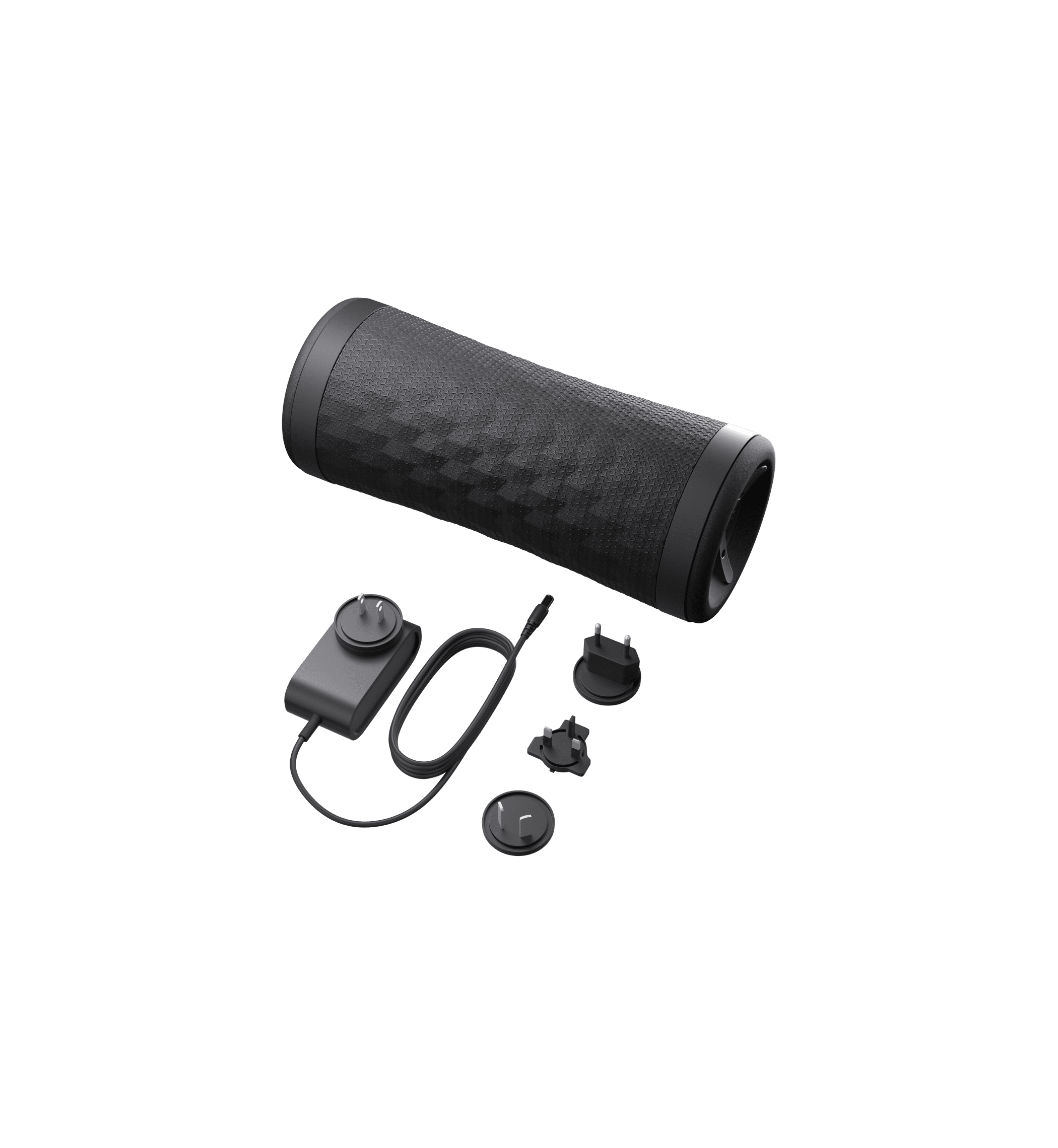 Hyperice Vyper 3 black foam roller — additional angle