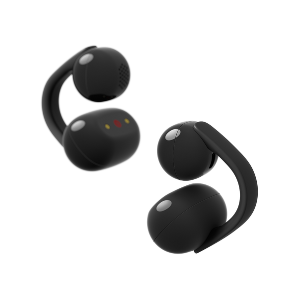 Sony LinkBuds Clip Open-Ear True Wireless Earphones - Black - official product image