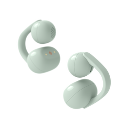 Sony LinkBuds Clip Open-Ear True Wireless Earphones - Green | WFLC900G.CE7