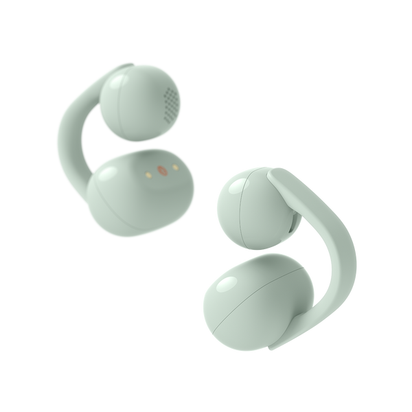 Sony LinkBuds Clip Open-Ear True Wireless Earphones - Green - official product image