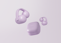 Sony LinkBuds Clip Open-Ear True Wireless Earphones - Lavender - product view